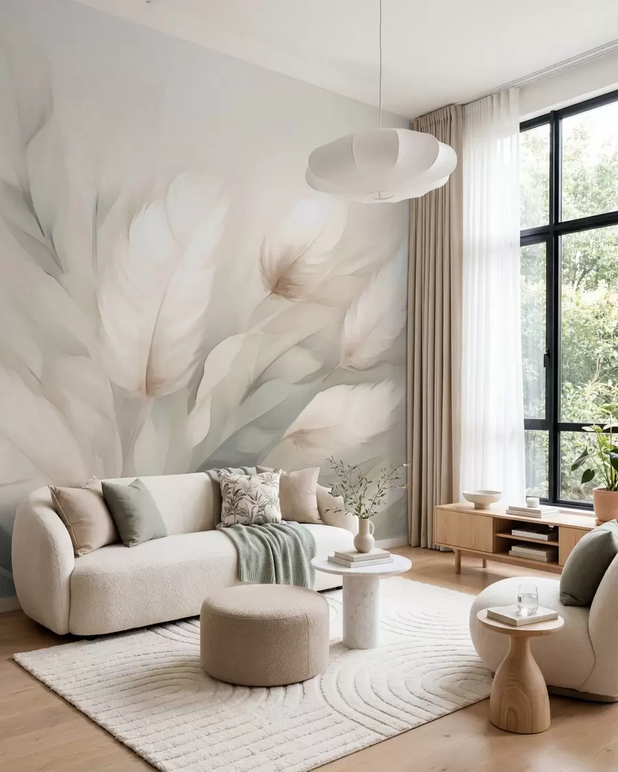 wall murals Апстрактно перје w05662