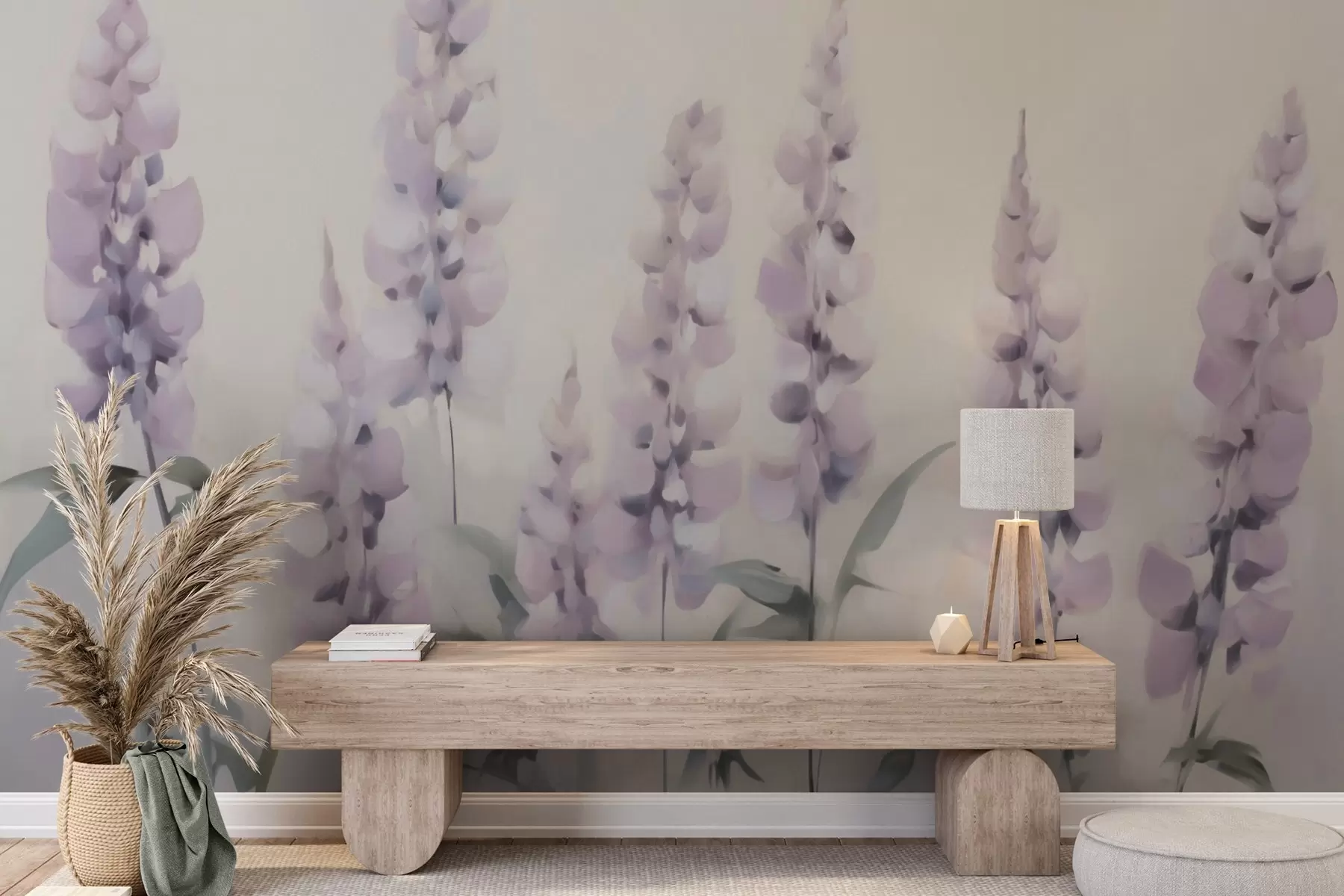 wall murals Апстрактно цвеће имитација слике w05661
