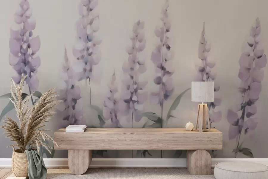 wall murals Апстрактно цвеће имитација слике w05661