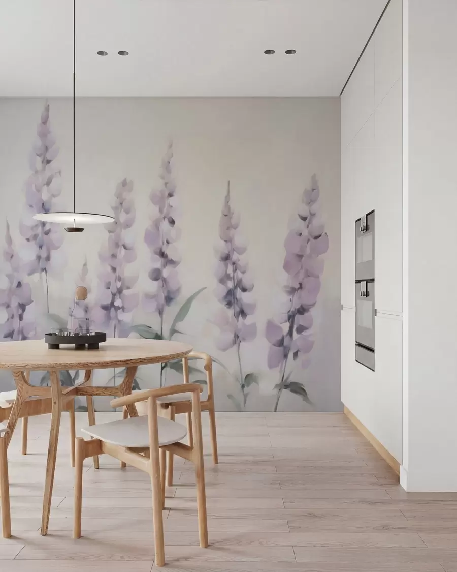 wall murals Апстрактно цвеће имитација слике w05661