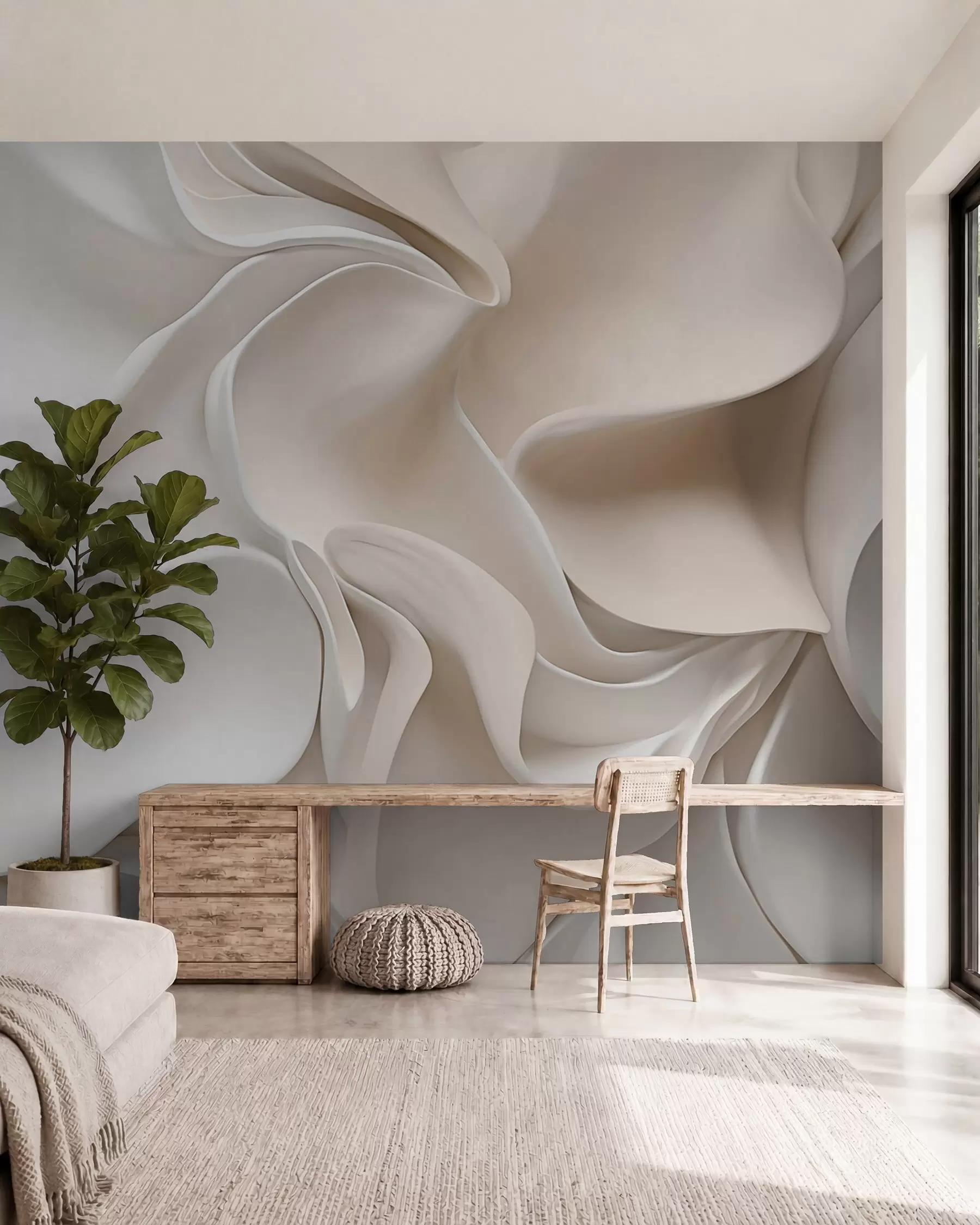 wall murals Svilenkasti talasi w05473