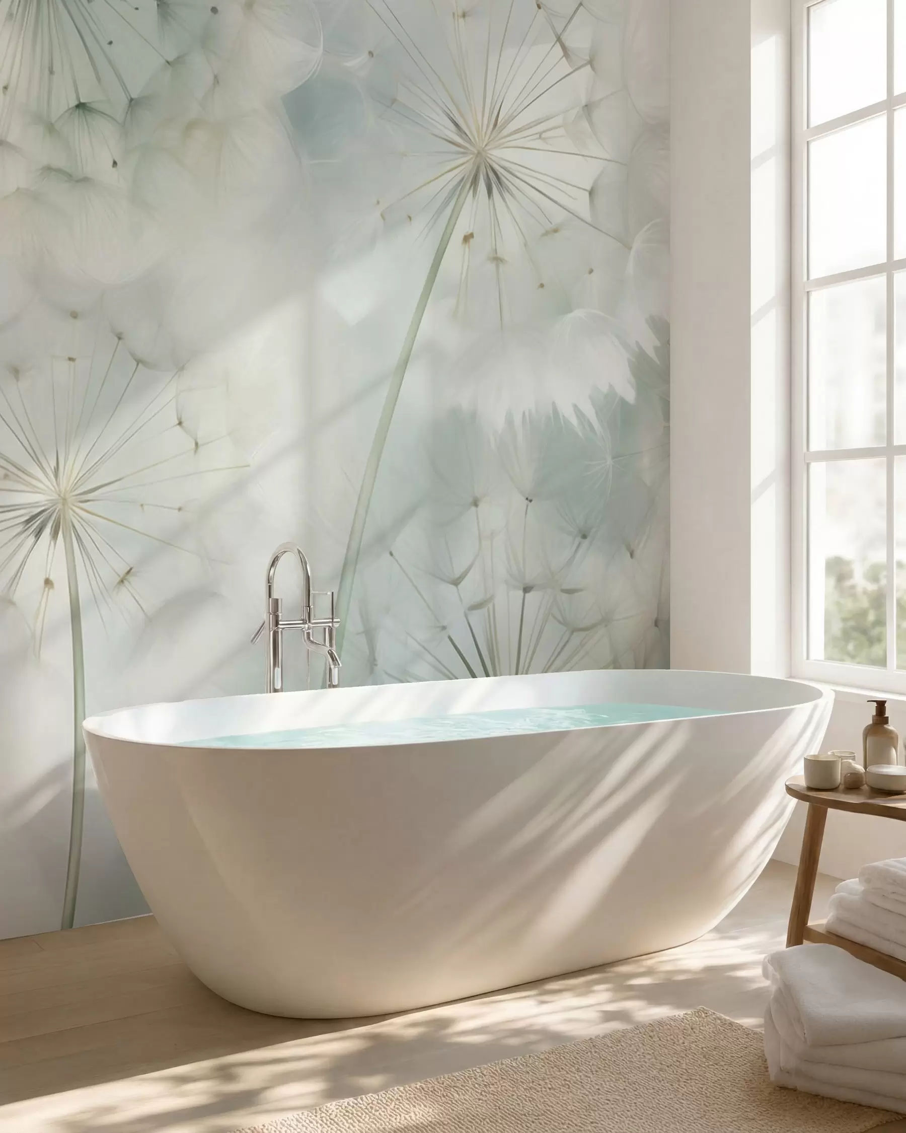 wall murals Апстрактна имитација сликарства маслачка w05664