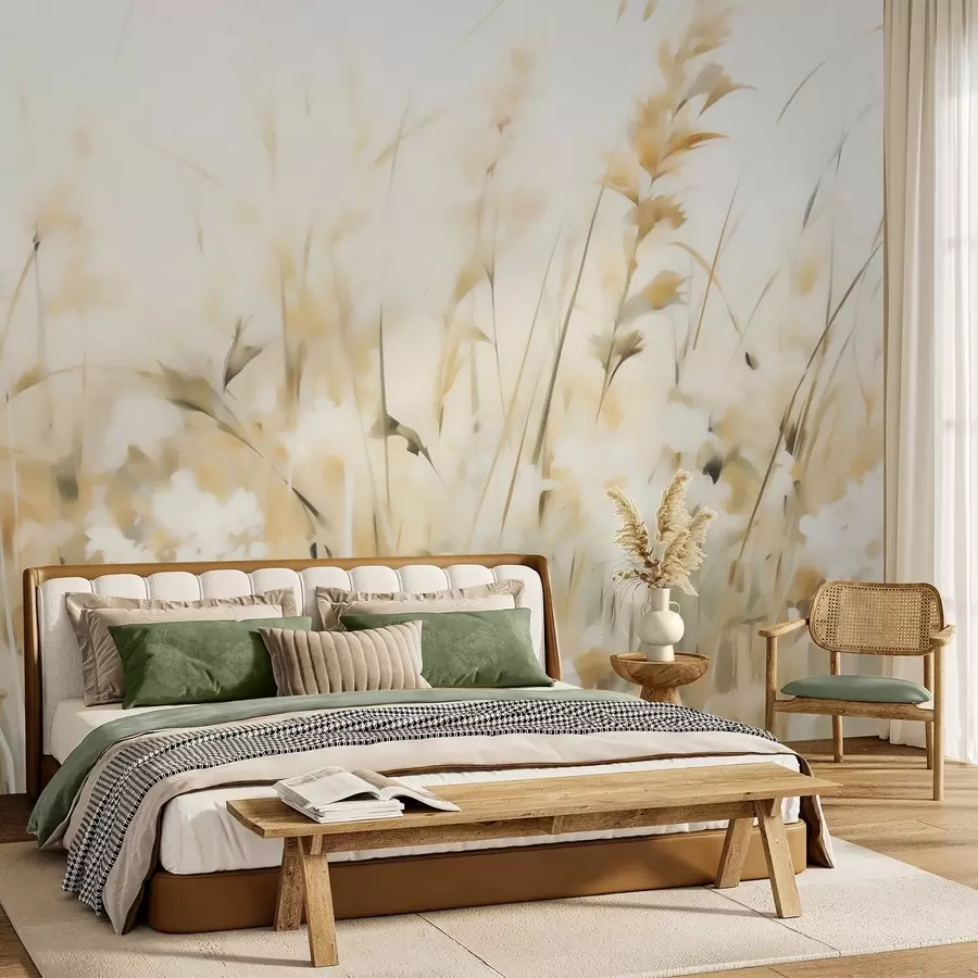 wall murals Апстрактна трава имитација сликарства w05669