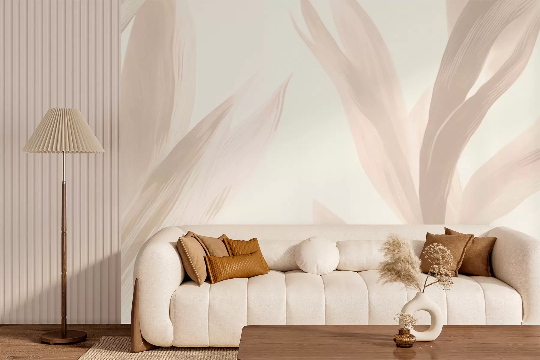 wall murals Шпиљасти листови w05680