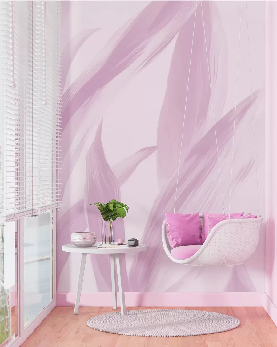 wall murals Шпиљасти листови w05680v3