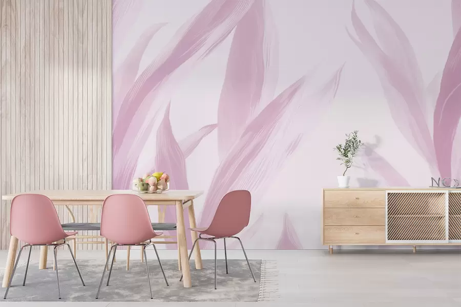 wall murals Шпиљасти листови w05680v3