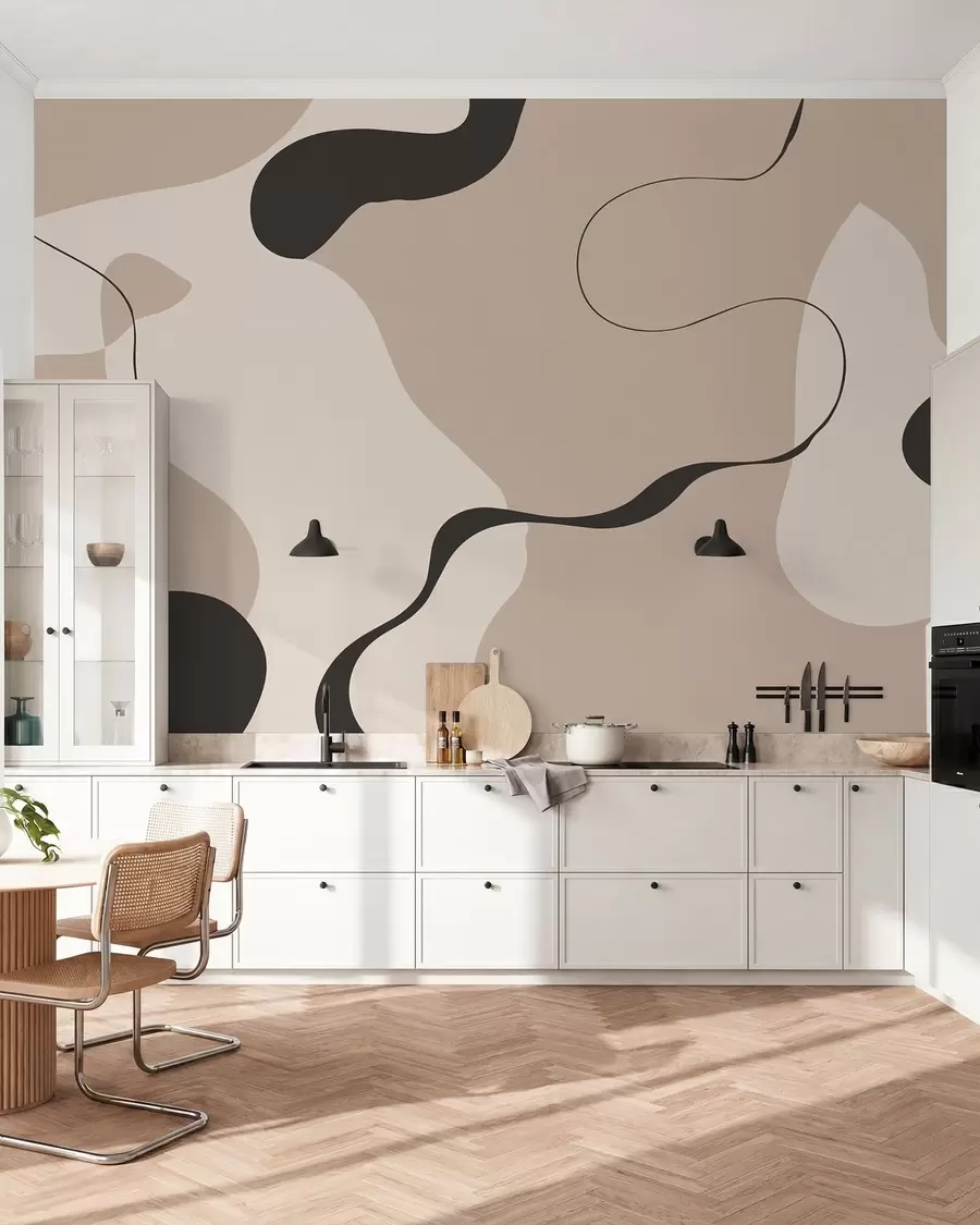wall murals Апстрактна линија w05654