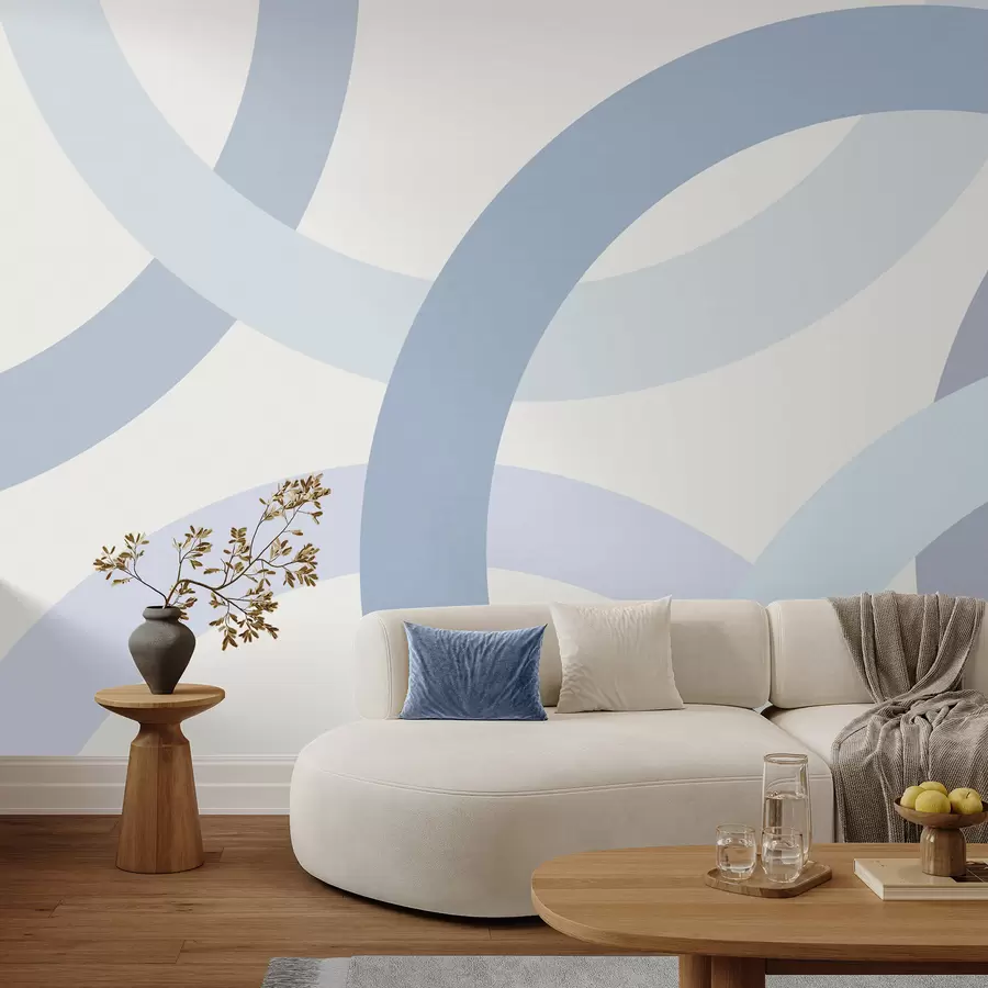 wall murals Апстракција са круговима w05709v1