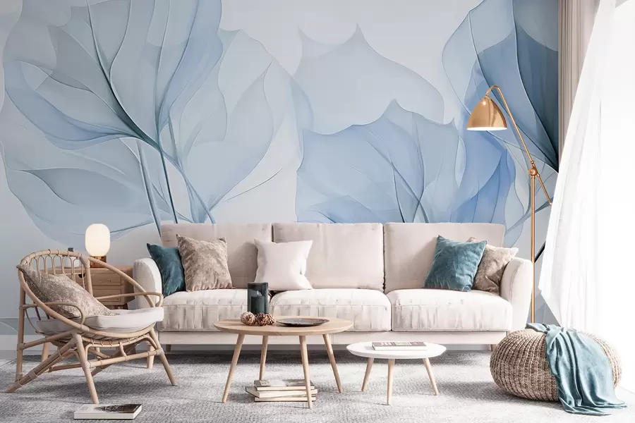 wall murals Лисне жиле, апстрактно лишће w05109