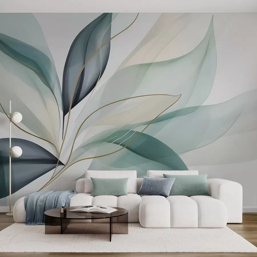 wall murals Апстрактно лишће w05706