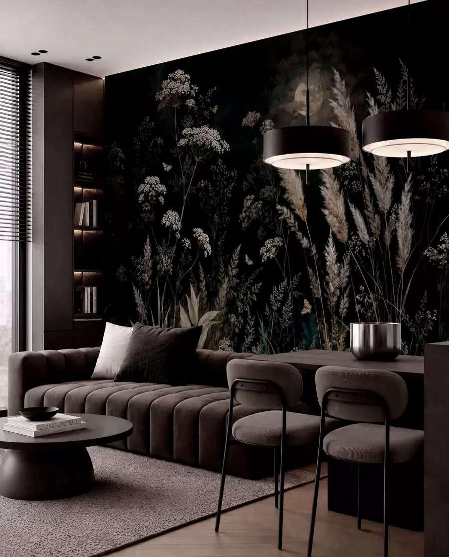 wall murals Livada na mesečini w05701