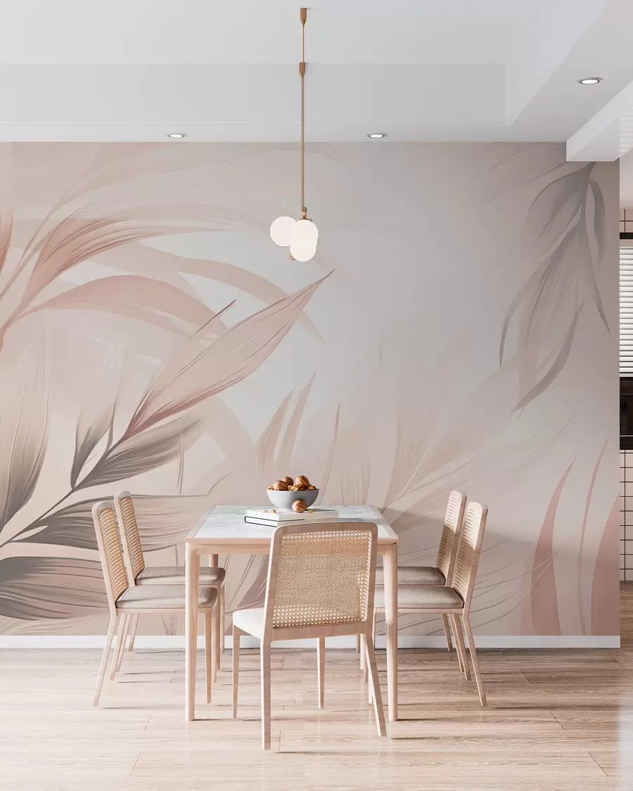 wall murals Шпиљасти листови w05742