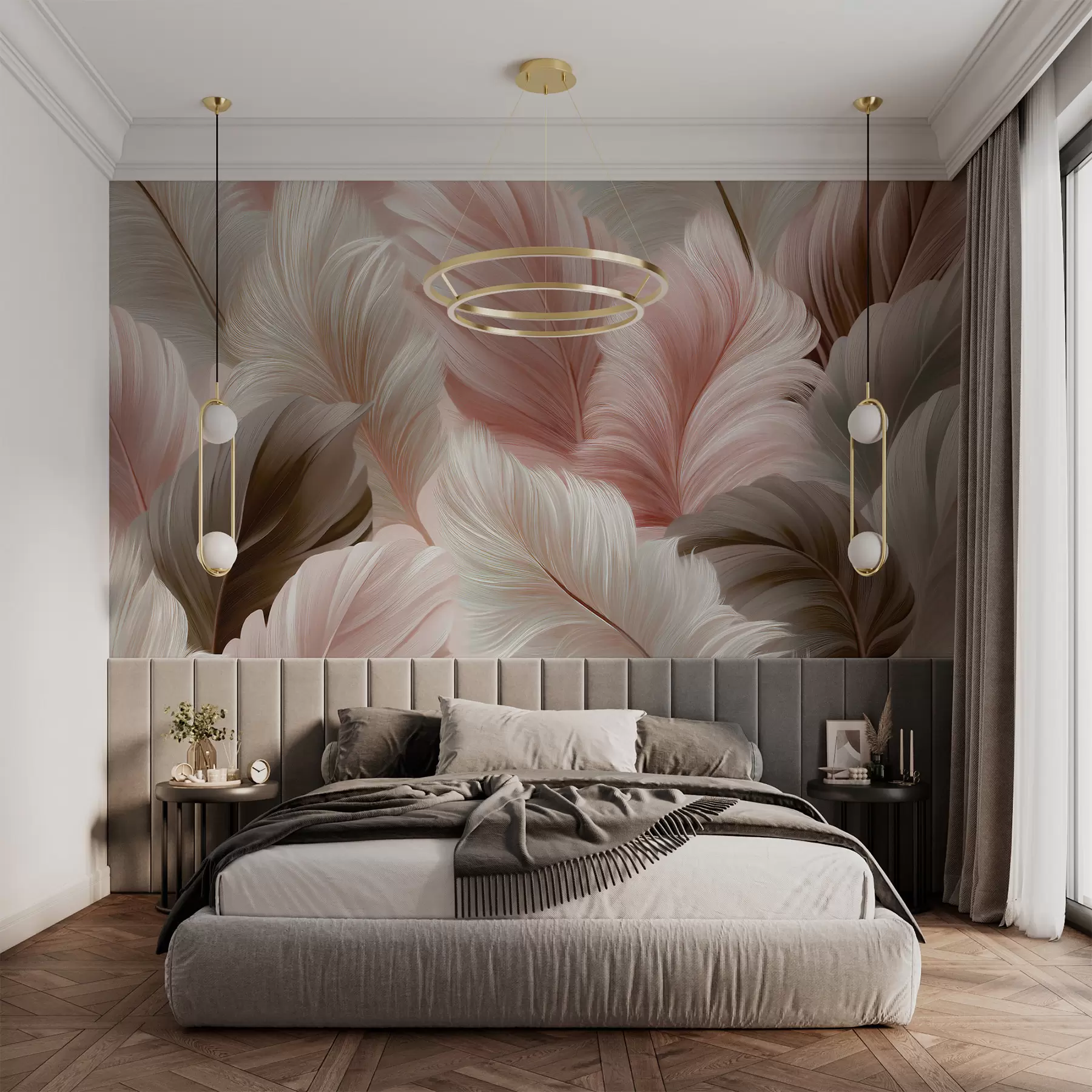 wall murals Перје w05743
