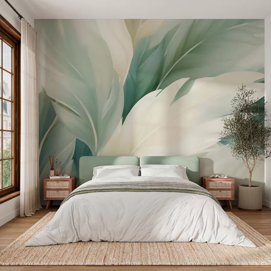 wall murals Шпиљасти листови w05744