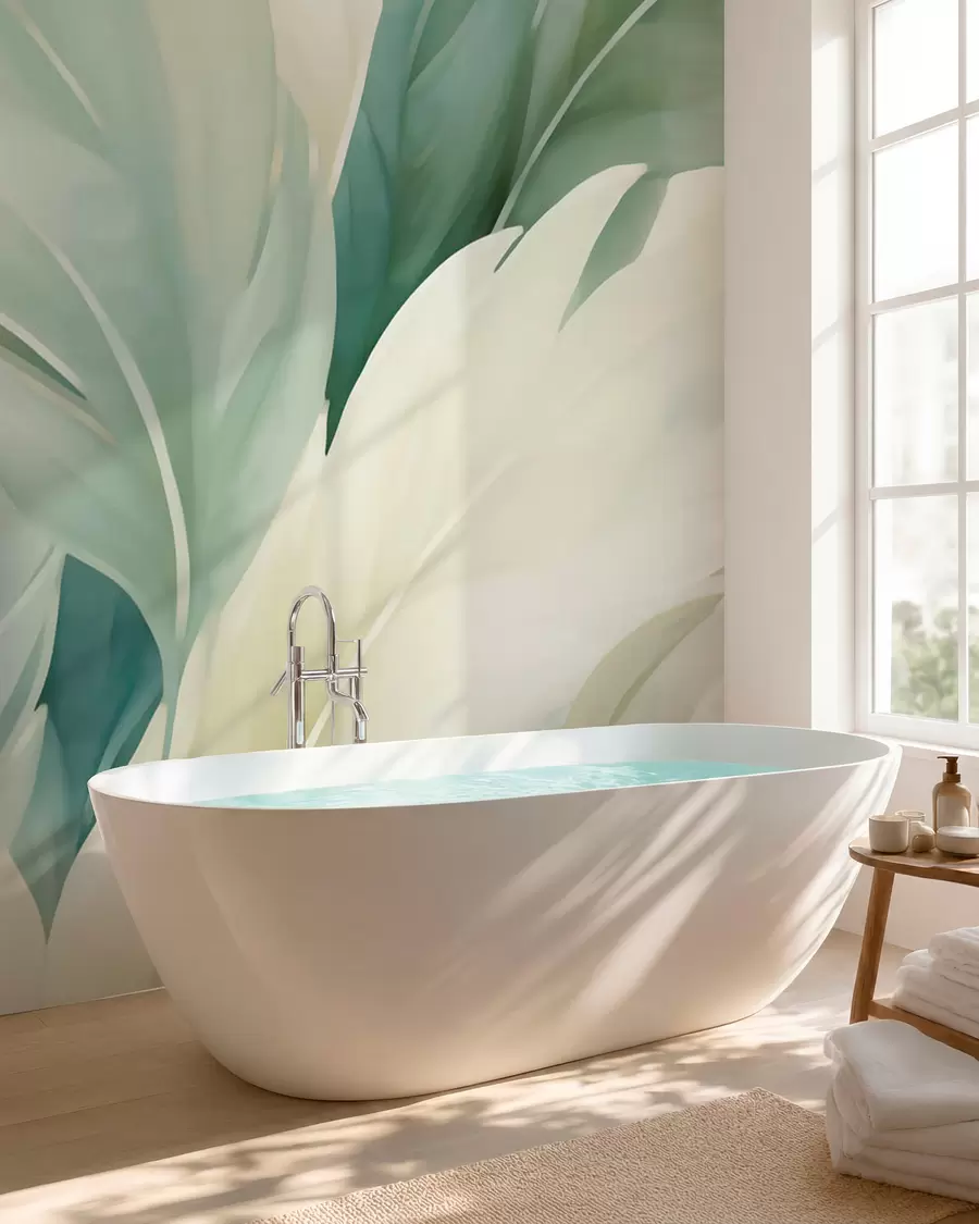 wall murals Шпиљасти листови w05744