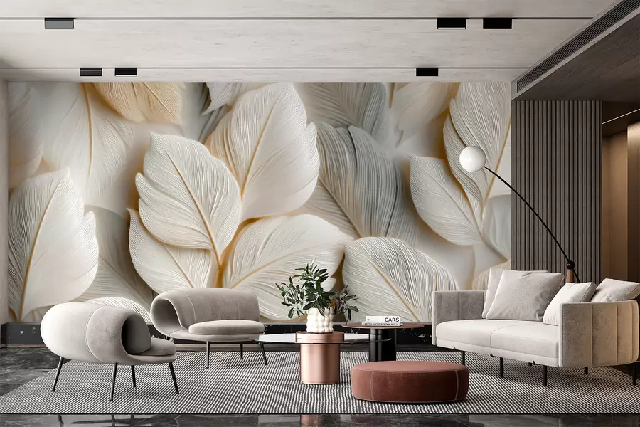 wall murals Шпиљасти листови w05747