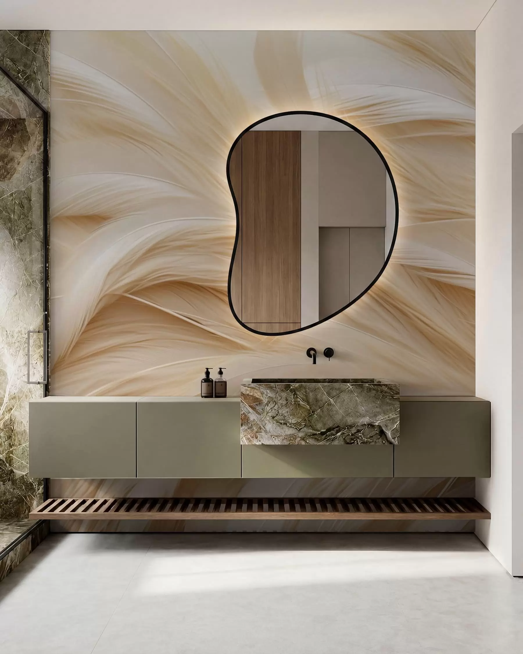 wall murals Нежно перје w05718