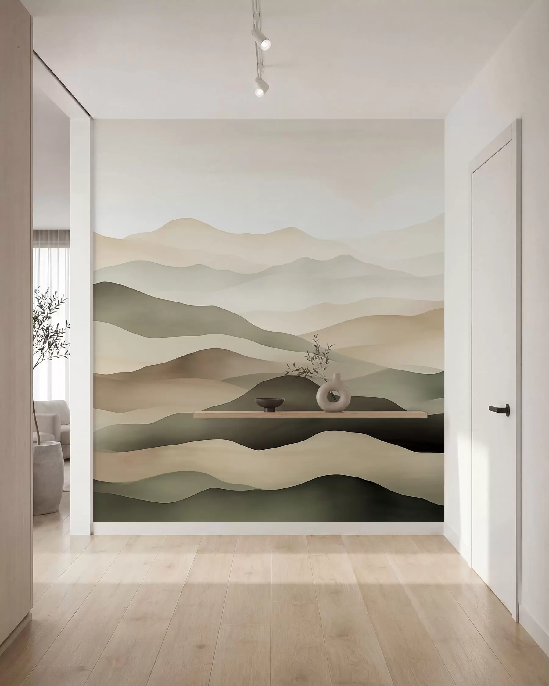 wall murals Магловити хоризонти w09971