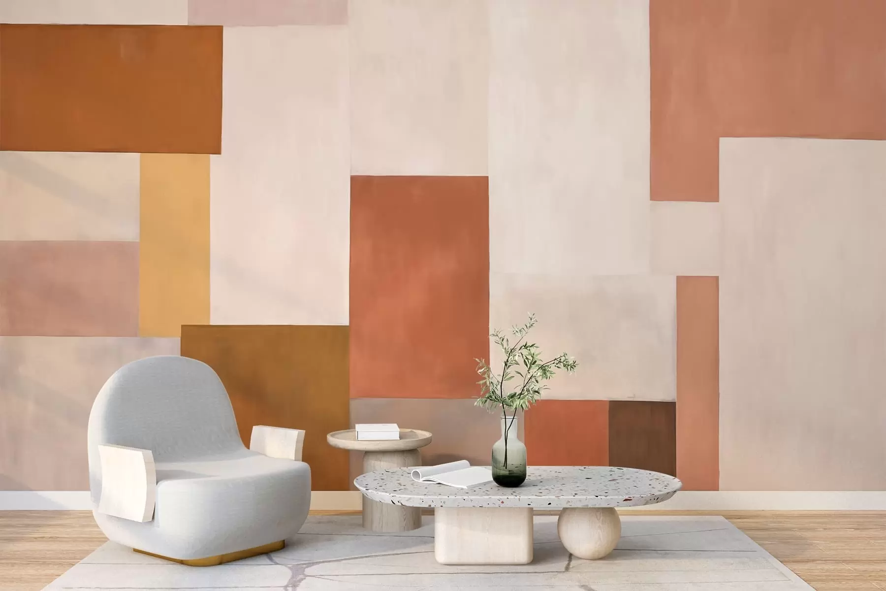 wall murals Апстрактна геометрија w09973