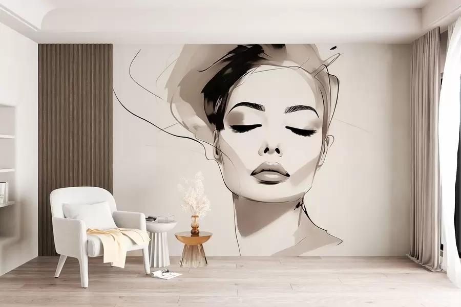 wall murals Одећа за девојчице w09967