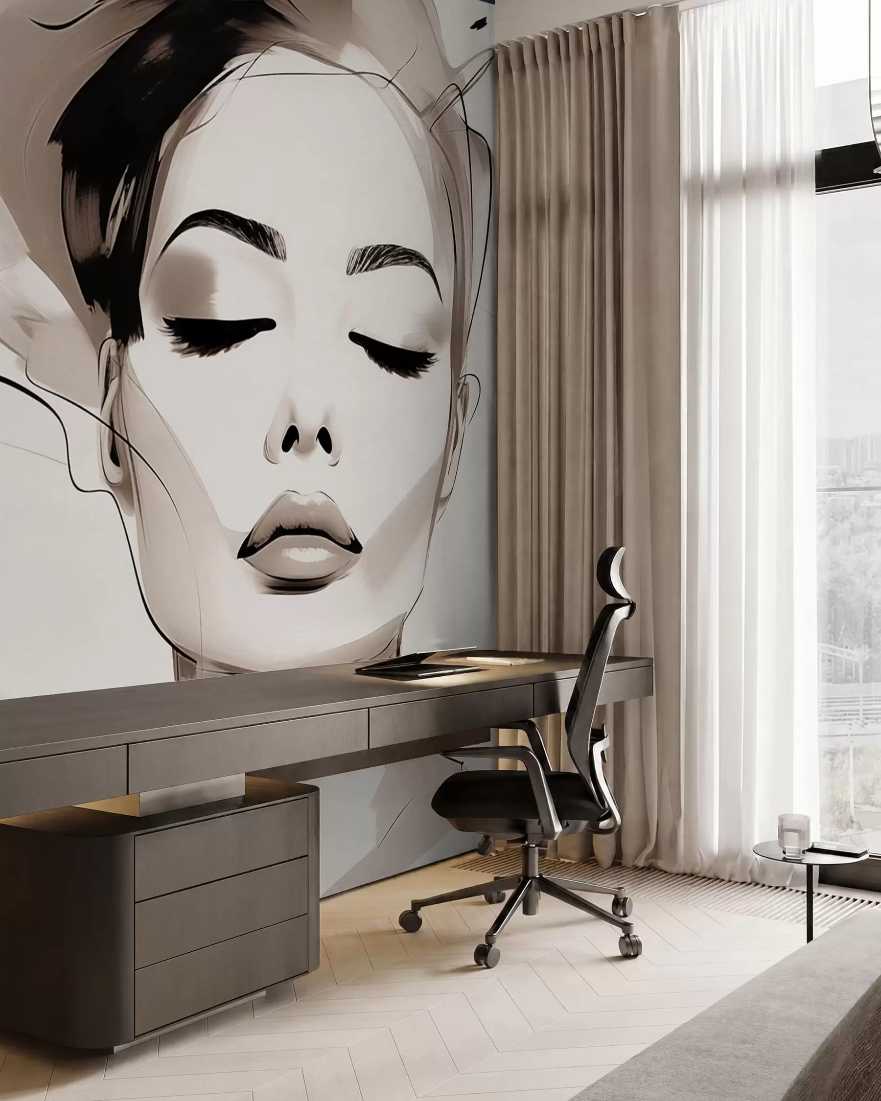 wall murals Одећа за девојчице w09967