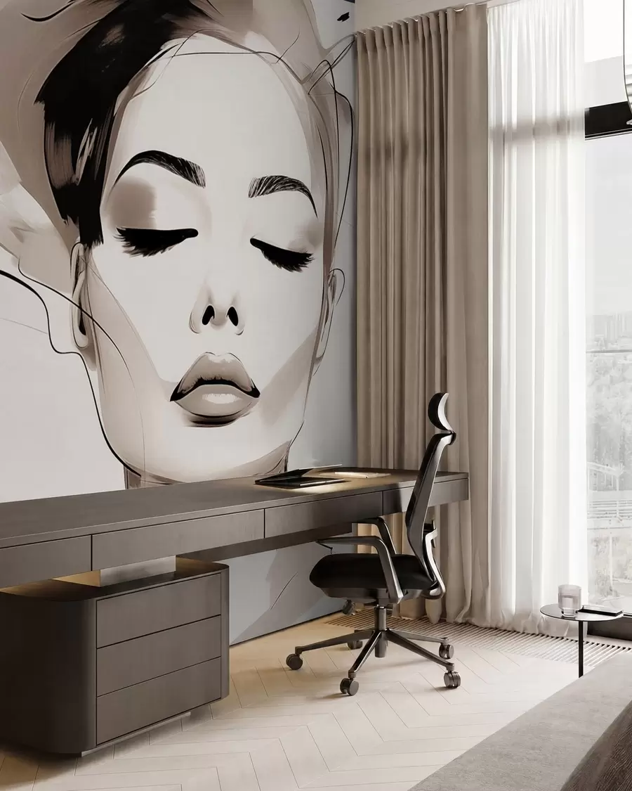 wall murals Одећа за девојчице w09967