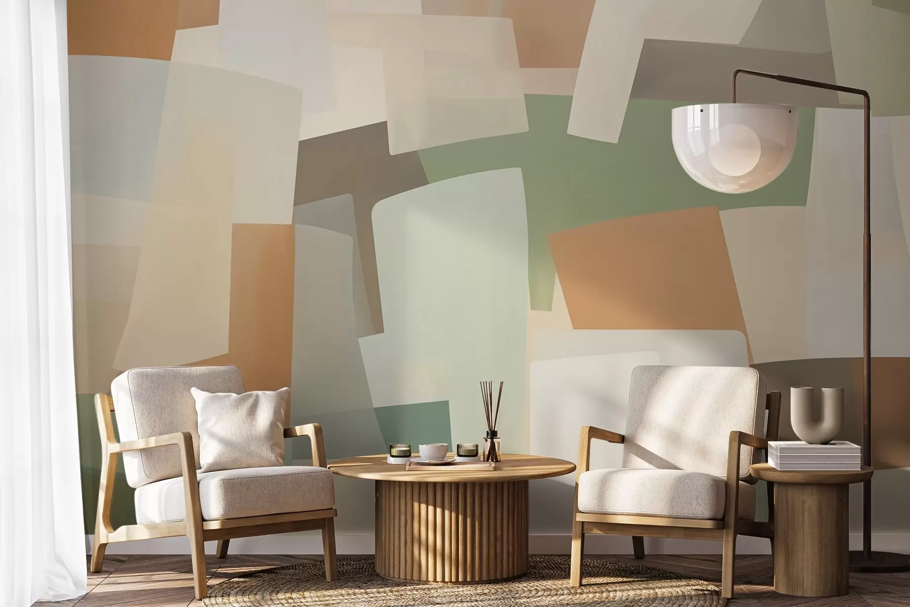 wall murals Геометријска апстракција w05783