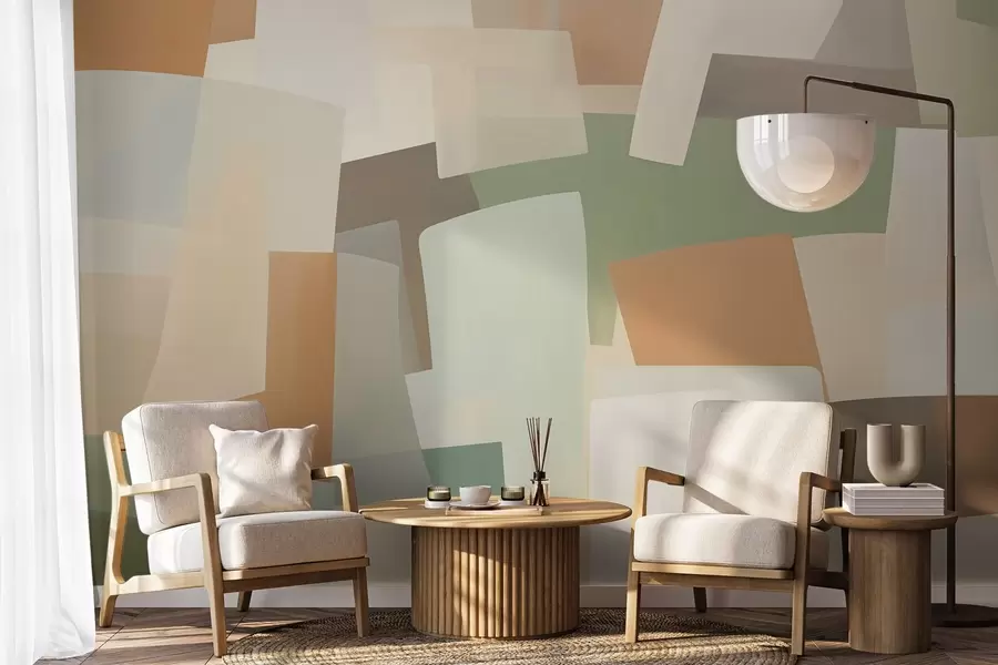 wall murals Геометријска апстракција w05783