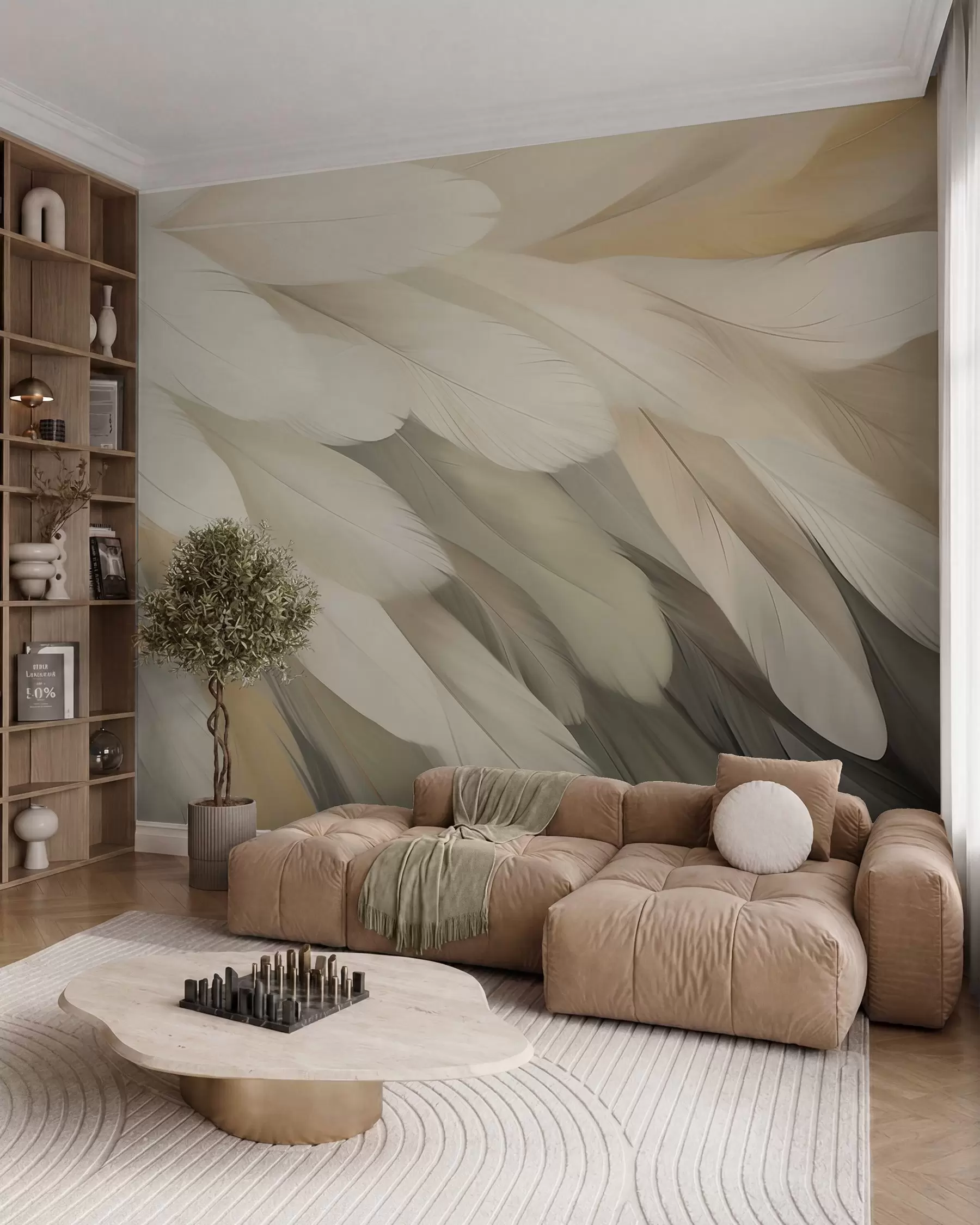 wall murals Перје w05791