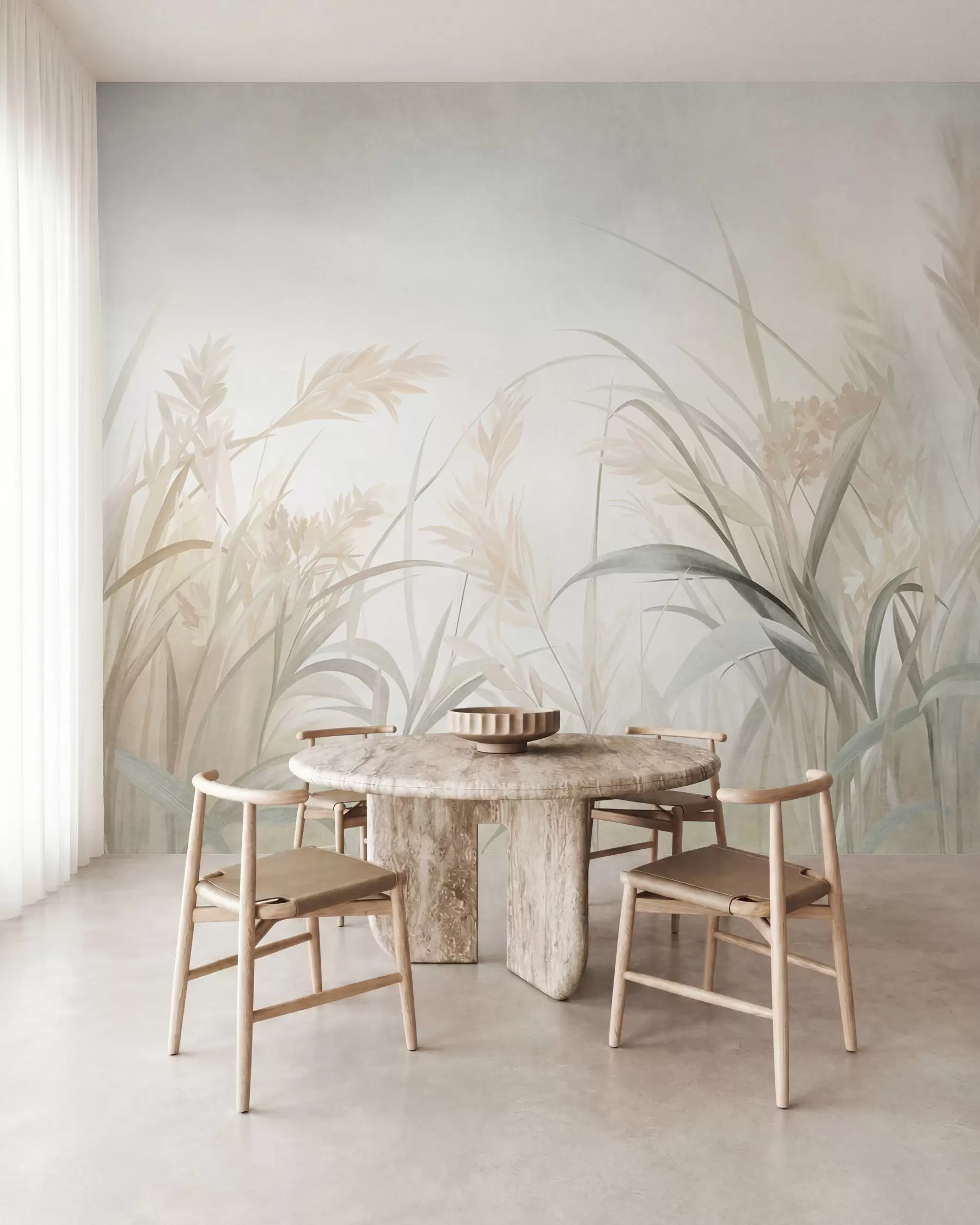 wall murals Livada boje žalfije w09981