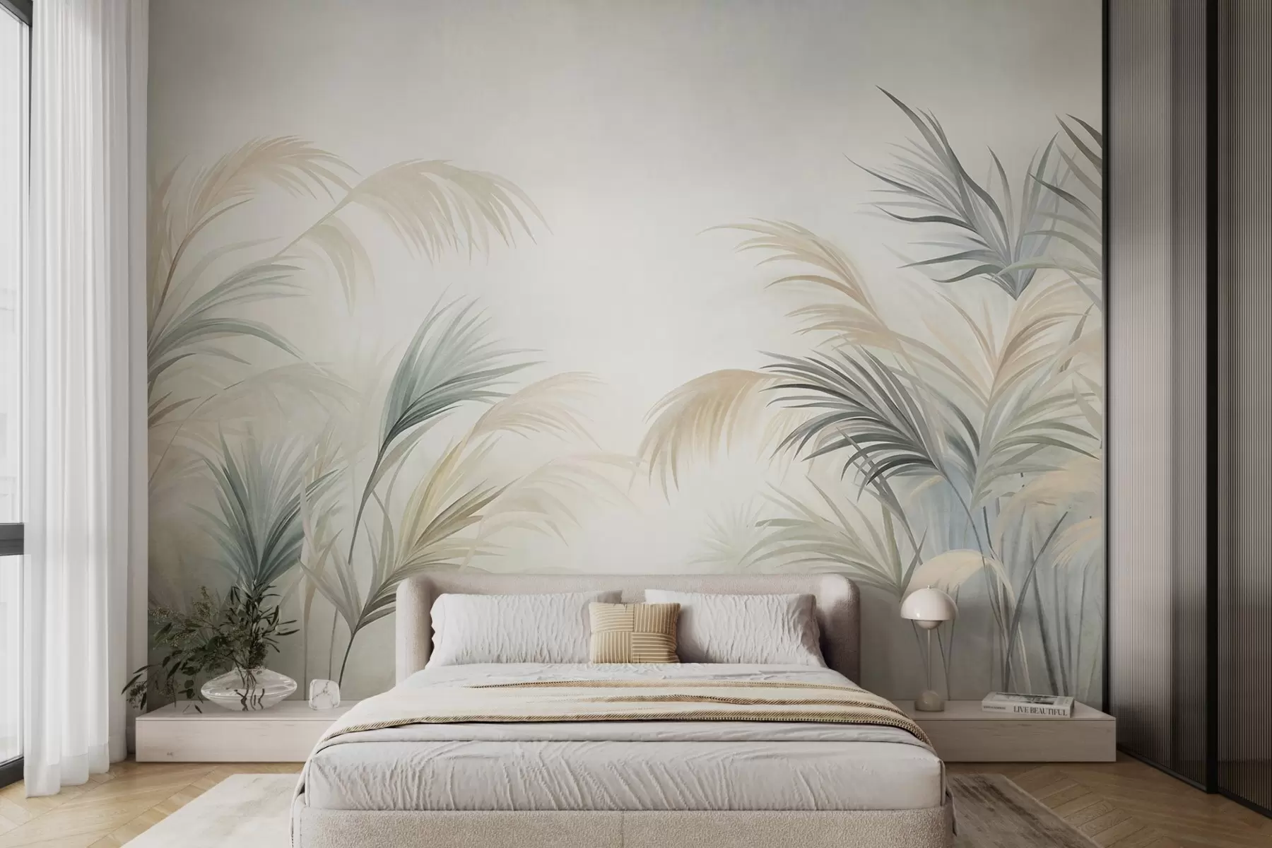 wall murals Palma u pastelnim tonovima w09984