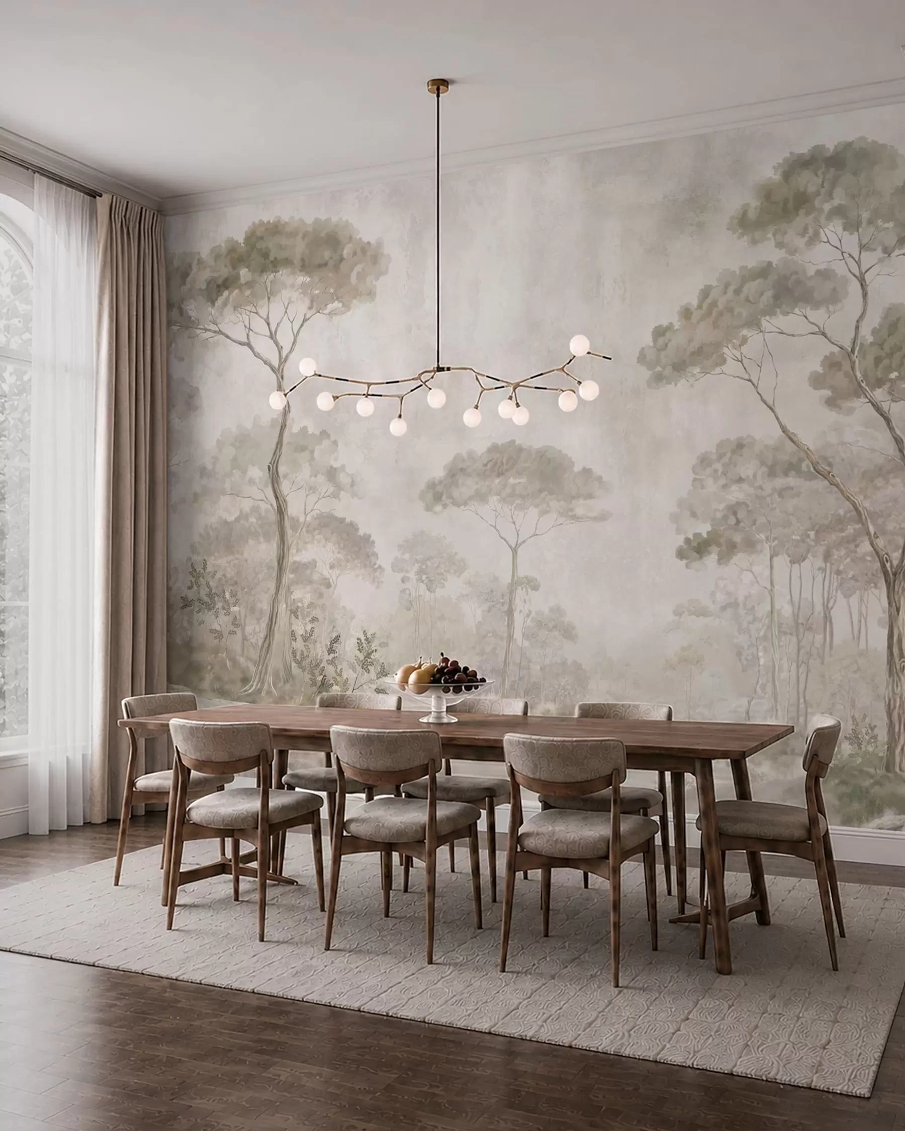 wall murals Odraz šume w05817