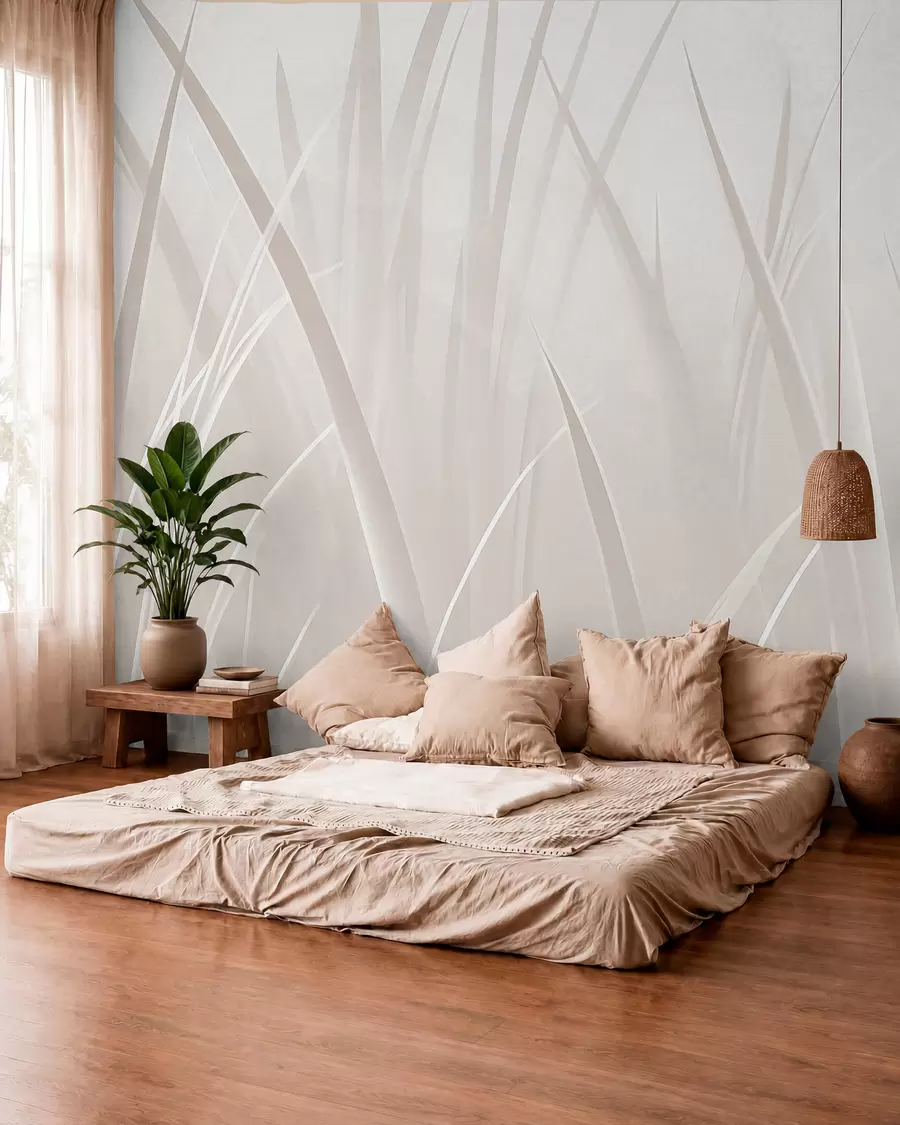 wall murals Трава, оштро лишће w05836v1