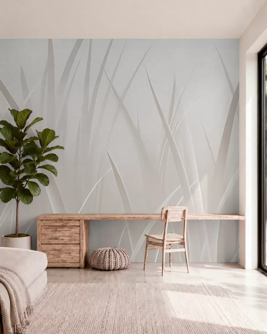 wall murals Трава, оштро лишће w05836v1