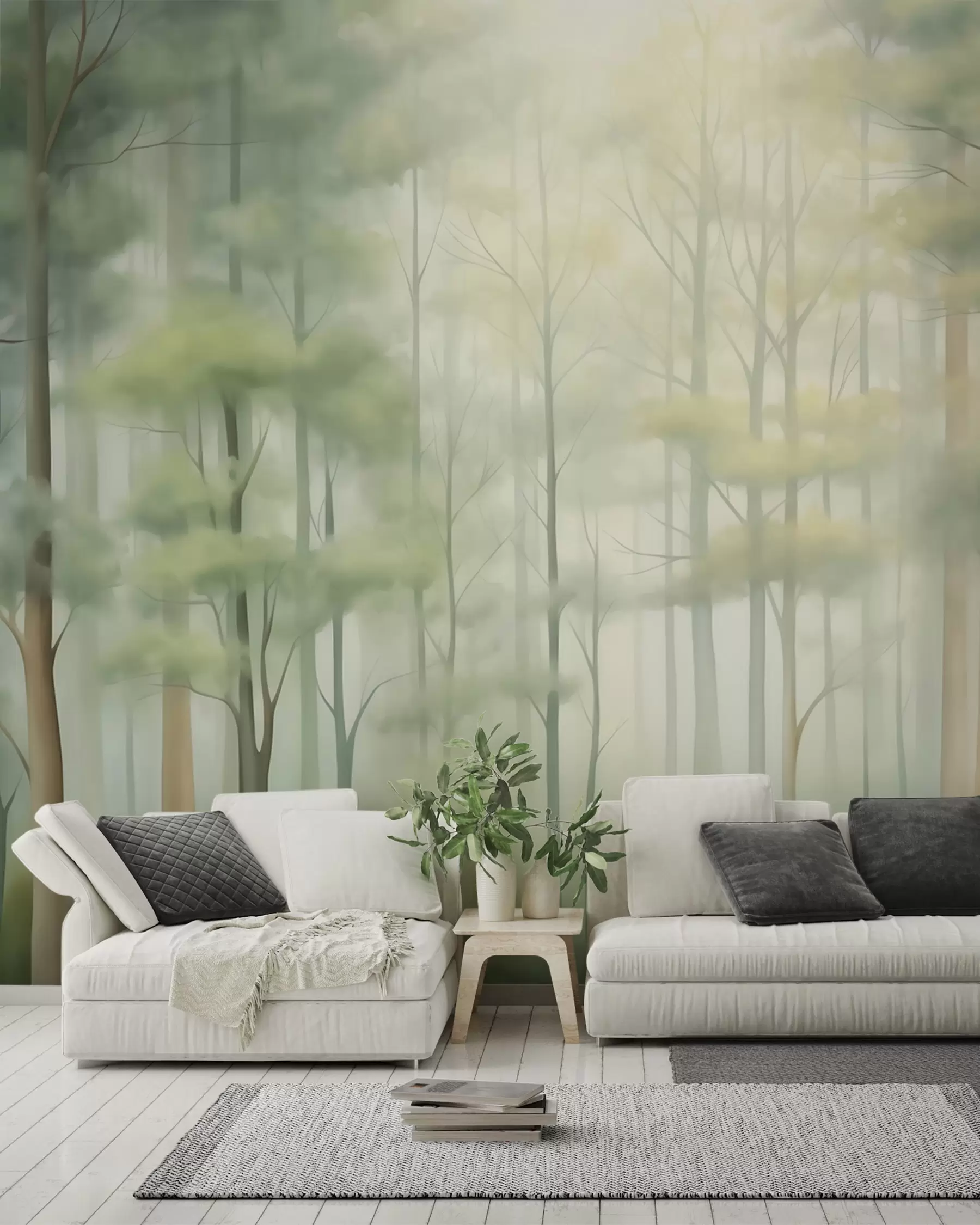 wall murals Gaj u proljeće w05673