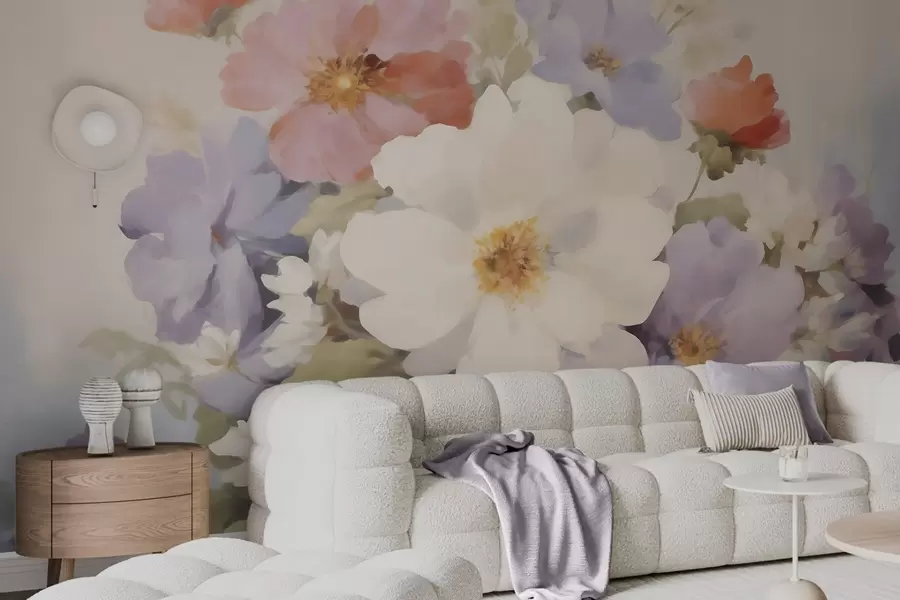 wall murals Апстрактно цвеће w05850