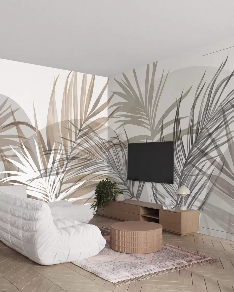 wall murals Palma u skici w10025