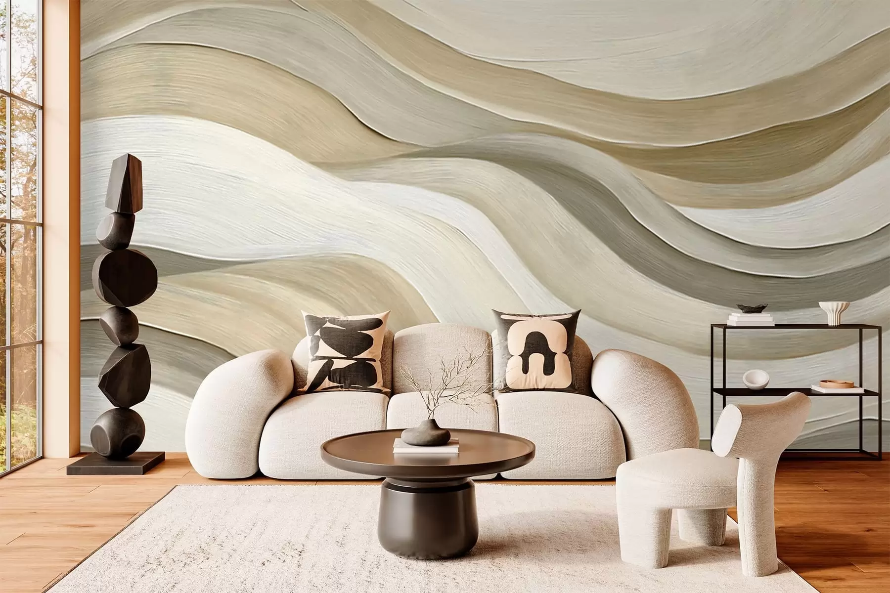 wall murals Апстрактне линије w05881