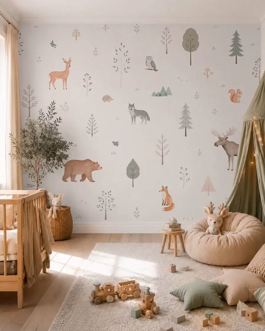 wall murals Šumske minijature w05864