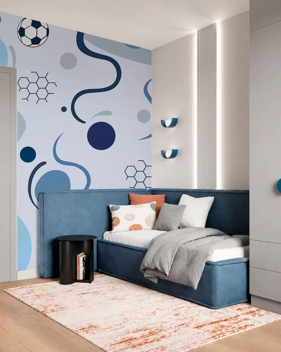 wall murals Fudbalski ritam w05142