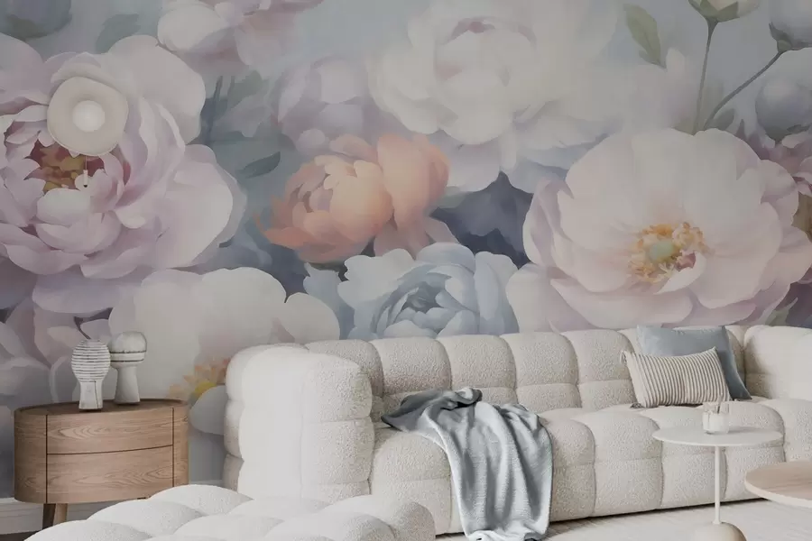 wall murals Апстрактно цвеће w05674