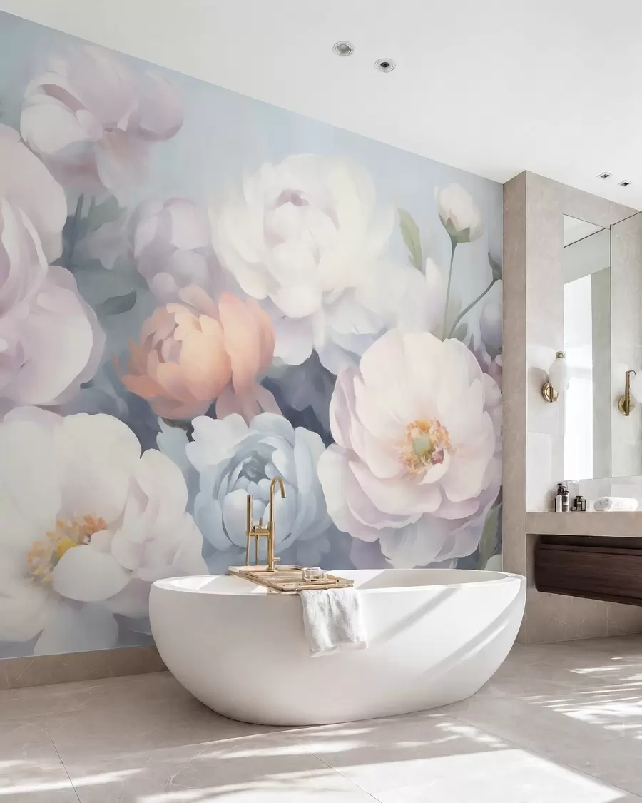 wall murals Апстрактно цвеће w05674