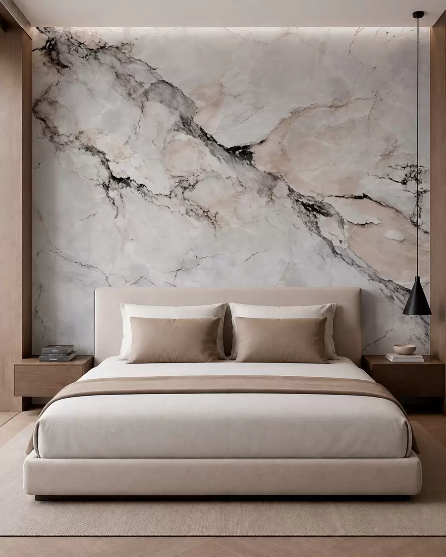 wall murals Mermerne žile w05884