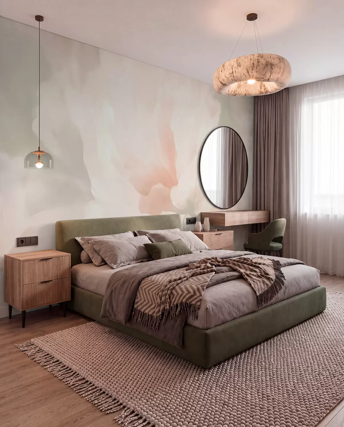 wall murals Izmaglica latica w05838