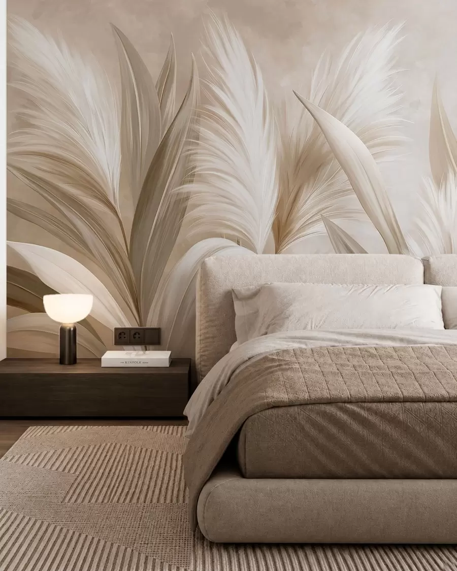 wall murals Pernati oblici w05863
