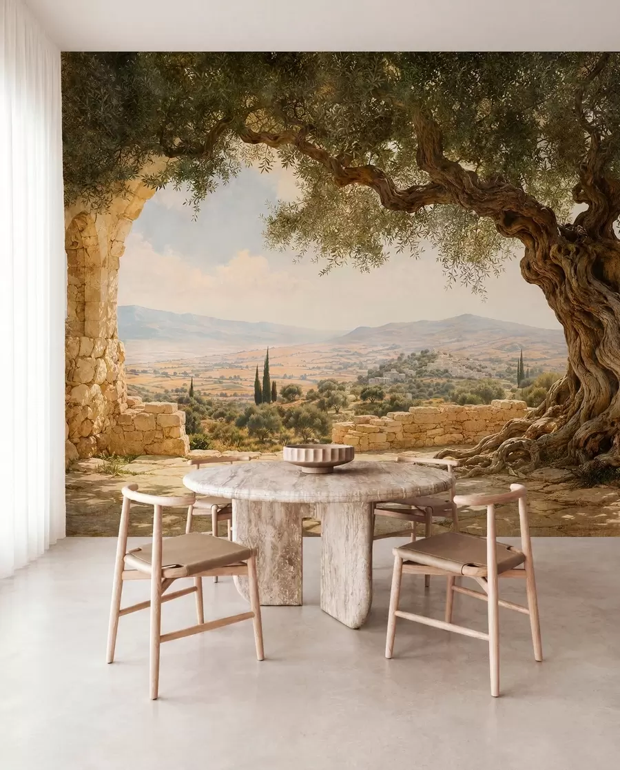 wall murals Među maslinama w05896