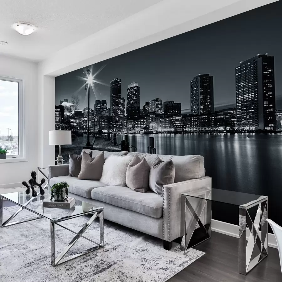 wall murals Building, water e sky u54150