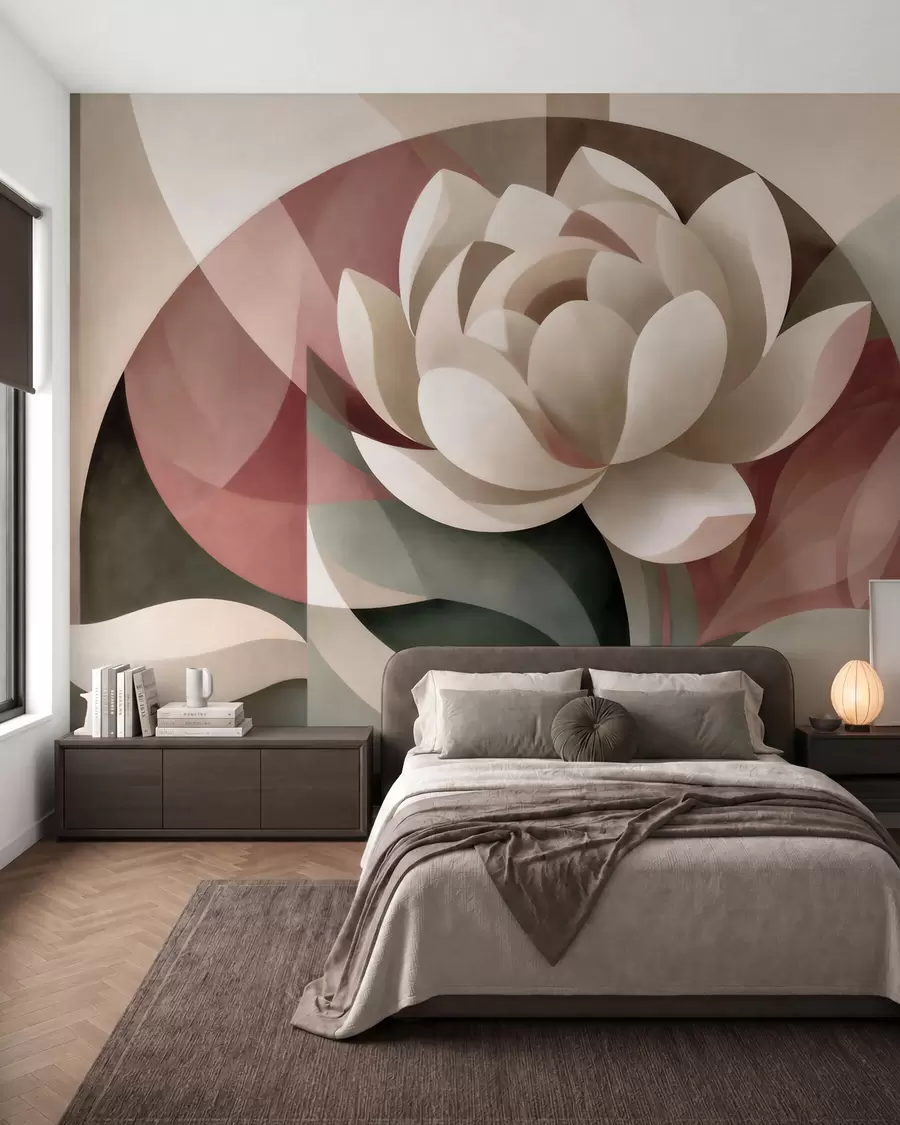 wall murals Cvjetna geometrija w10035