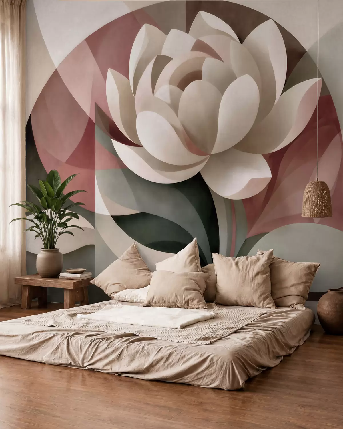 wall murals Cvjetna geometrija w10035