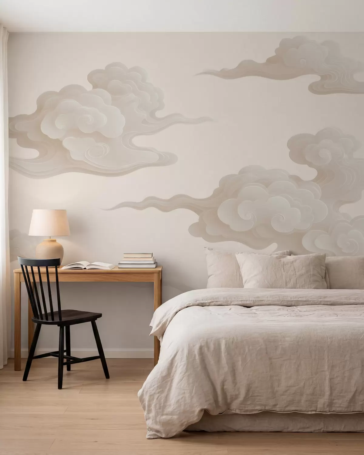 wall murals Oblačni uvojci w10036